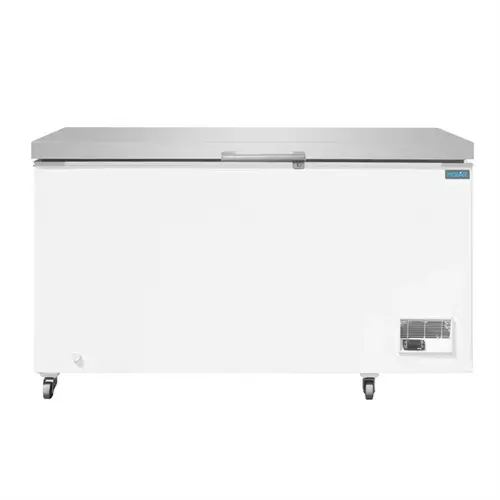  Polar Vrieskist met roestvrijstalen deksel 378ltr 97x 143,5x 73cm 