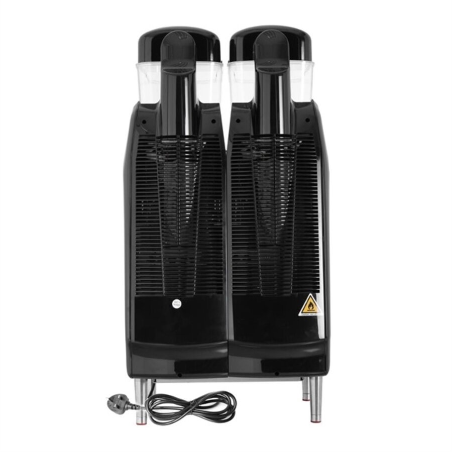 Machine à granité à faible teneur en sucre et en alcool compatible Polar U-Series 2x 12L