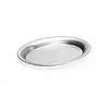 Hendi Plateau de service ovale en acier inoxydable 285x220mm