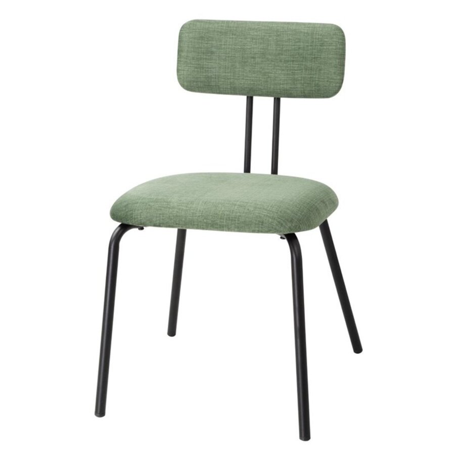 Chaises Bolero Fairfield | mélange noyer foncé/vert | (ensemble 2)