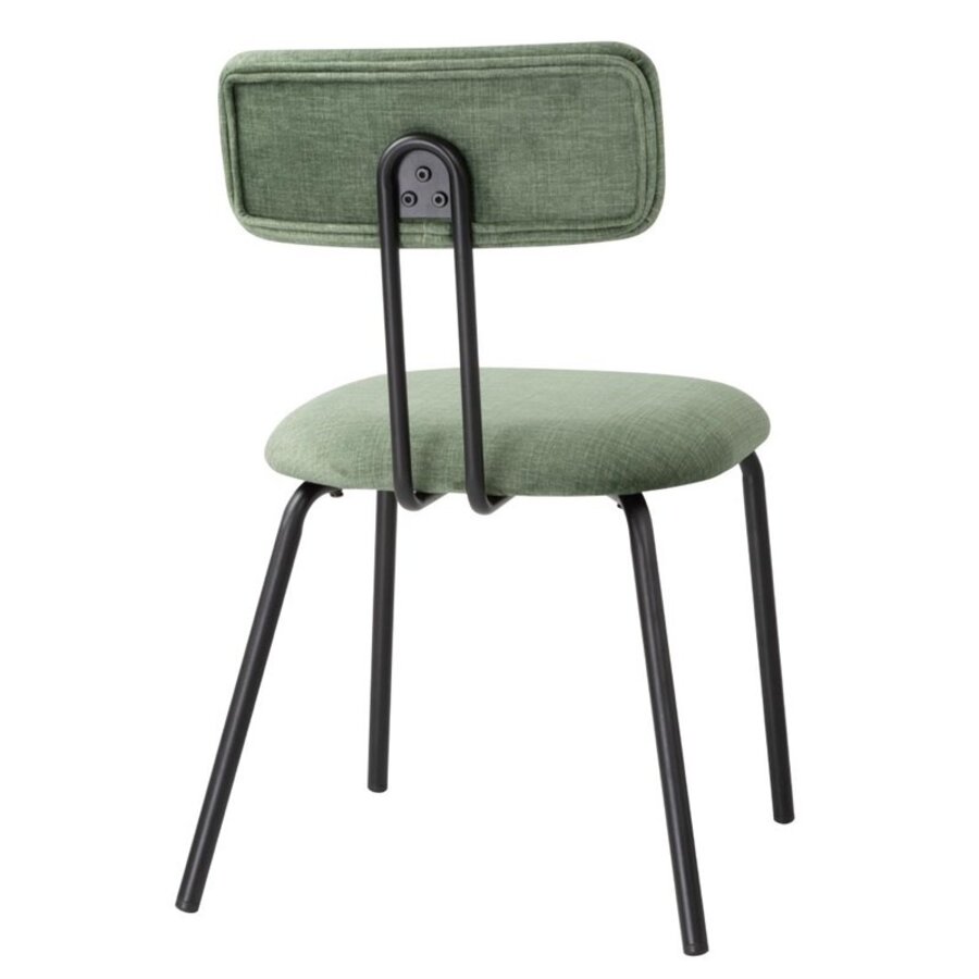 Chaises Bolero Fairfield | mélange noyer foncé/vert | (ensemble 2)