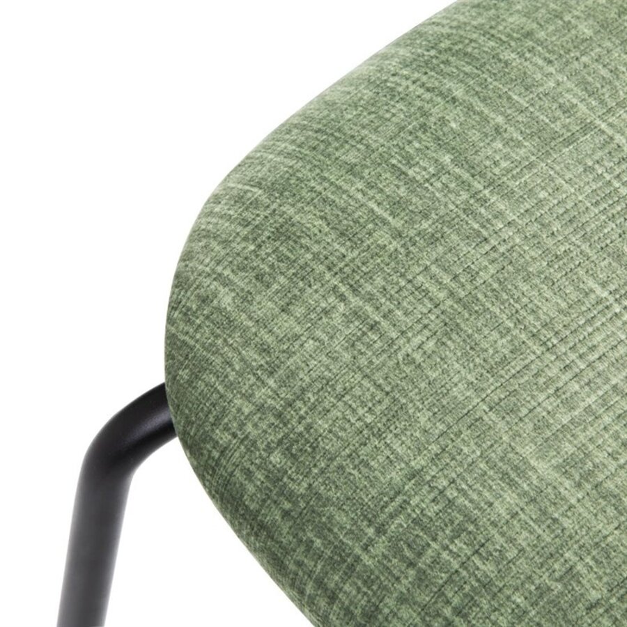 Chaises Bolero Fairfield | mélange noyer foncé/vert | (ensemble 2)