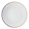 Olympia  Grey coupe plates with relief, 280 mm pack of 4 3h x 28Øcm