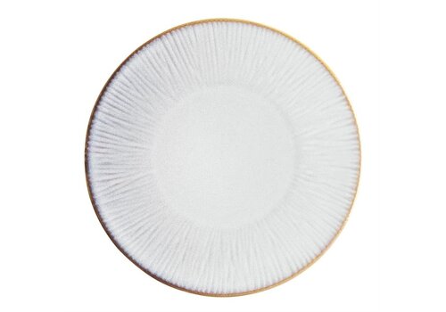  Olympia Grey coupe plates with relief, 280 mm pack of 4 3h x 28Øcm 