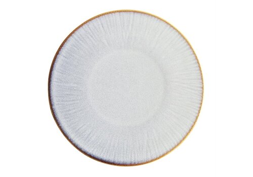  Olympia Grey coupe plates with relief, 220 mm pack of 6 2.4hx 22Øcm 