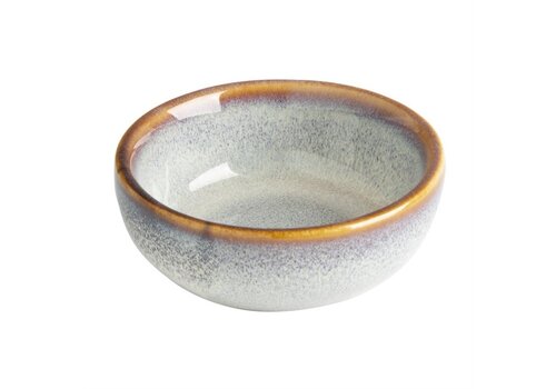  Olympia Grey plain dip bowls 78 mm pack of 8 2.9hx 7.8Øcm 