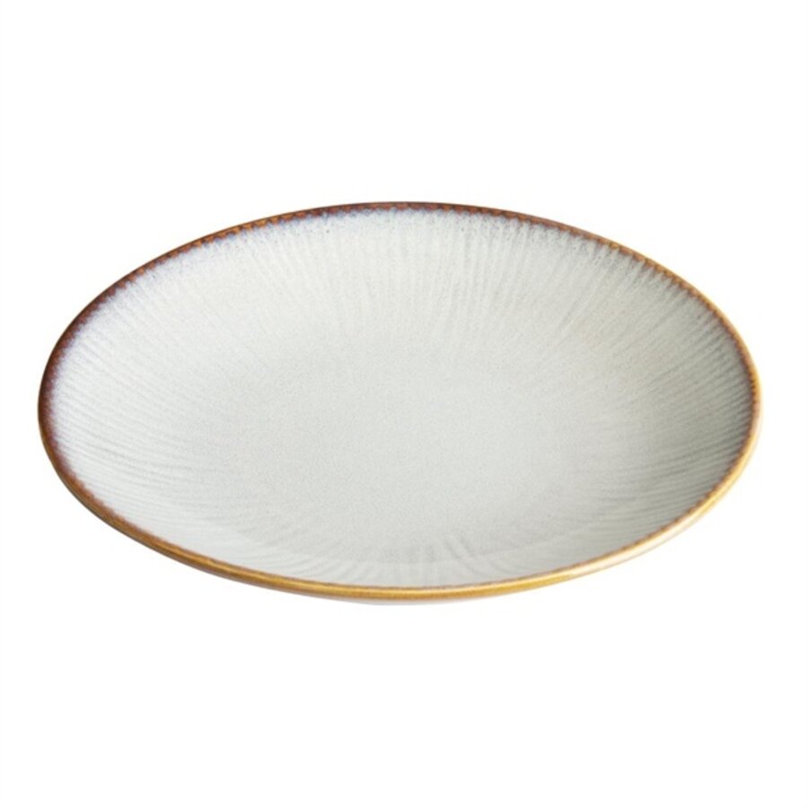 Graue Coupe-Schalen mit Relief, 260 mm, 4er-Pack, 4,4hx 26Øcm