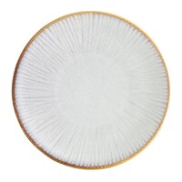 Grey coupe plates with relief, 180 mm pack of 6 2.1hx 18Øcm