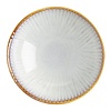 Olympia  Grey coupe shells with relief, 155 mm pack of 6 4.7hx 15.5Øcm