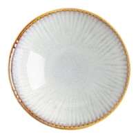 Coquilles grises coupées avec relief, 155 mm, lot de 6, 4,7 h x 15,5 Ø cm