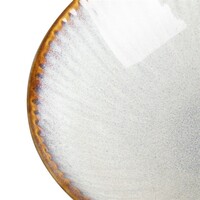 Grey coupe shells with relief, 155 mm pack of 6 4.7hx 15.5Øcm