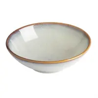 Grey plain coupe dishes 155 mm pack of 6 4.7h x 15.5Øcm