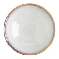 Grey plain coupe dishes 155 mm pack of 6 4.7h x 15.5Øcm