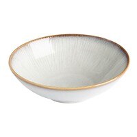 Coquilles grises coupées avec relief, 205 mm, lot de 4, 6,5 h x 20,5 Ø cm
