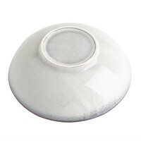 Graue, schlichte Coupe-Schalen 205 mm, 4er-Pack, 6,5 h x 20,5 Ø cm