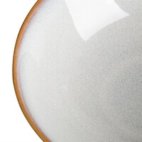 Graue, schlichte Coupe-Schalen 205 mm, 4er-Pack, 6,5 h x 20,5 Ø cm
