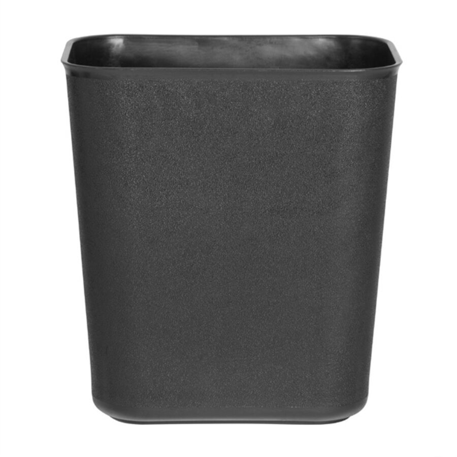 Poubelle d'hôtel/bureau 8 litres noire 26,5 h x 24 bcm