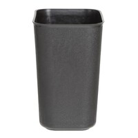 Poubelle d'hôtel/bureau 8 litres noire 26,5 h x 24 bcm
