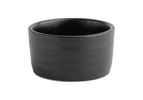  Olympia Stained Black Dip Bowl - 67mm Box of 12 