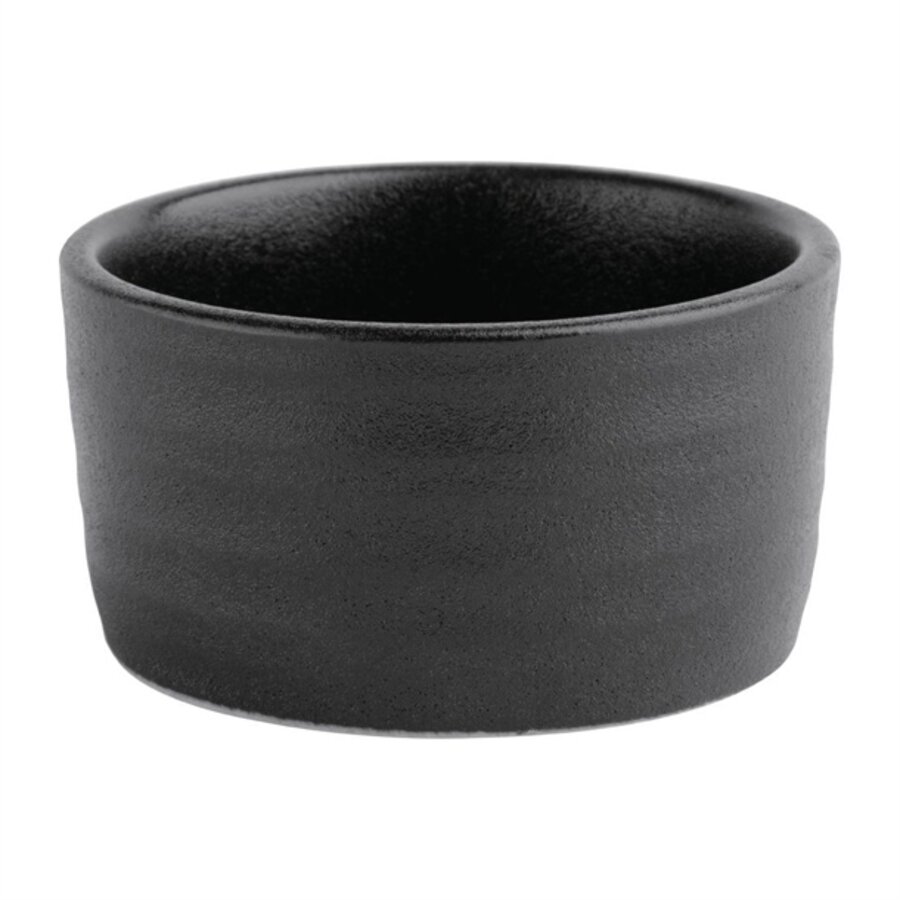 Bol à trempette teinté noir - 67 mm, boîte de 12
