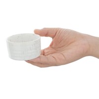 cavolo wit gespikkelde dipschaal - 67mm doos 12