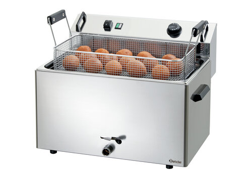  Bartscher Modèle de table pour friteuse à poisson | 1 x 16 litres 