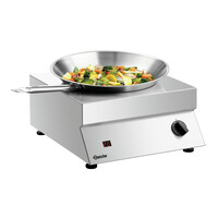 Wok à induction professionnel rond | 3500 watts