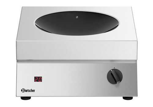  Bartscher Wok à induction professionnel rond | 3500 watts 