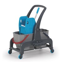 Camion serpillière| double | Plastique