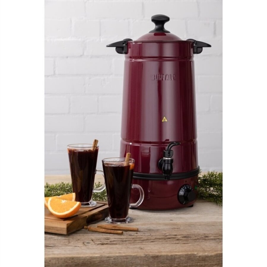 Bouilloire à cidre chaud et vin chaud 7 litres