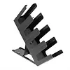 Essentials 4-Slot Cup Holder Polypropylene Black