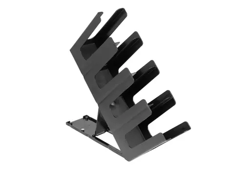  Nisbets Porte-gobelet Essentials à 4 compartiments en polypropylène noir 