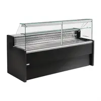 Kühlvitrine 121,5h x 150b x 79tcm Schwarz 1500mm