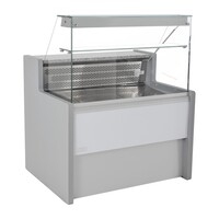 Refrigerated display case 121.5h x 100b x 79dcm Grey 1000mm