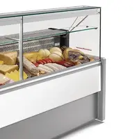 Refrigerated display case 121.5h x 100b x 79dcm Grey 1000mm