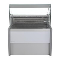 Refrigerated display case 121.5h x 100b x 79dcm Grey 1000mm