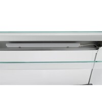 Refrigerated display case 121.5h x 100b x 79dcm Grey 1000mm