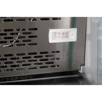 Refrigerated display case 121.5h x 100b x 79dcm Grey 1000mm
