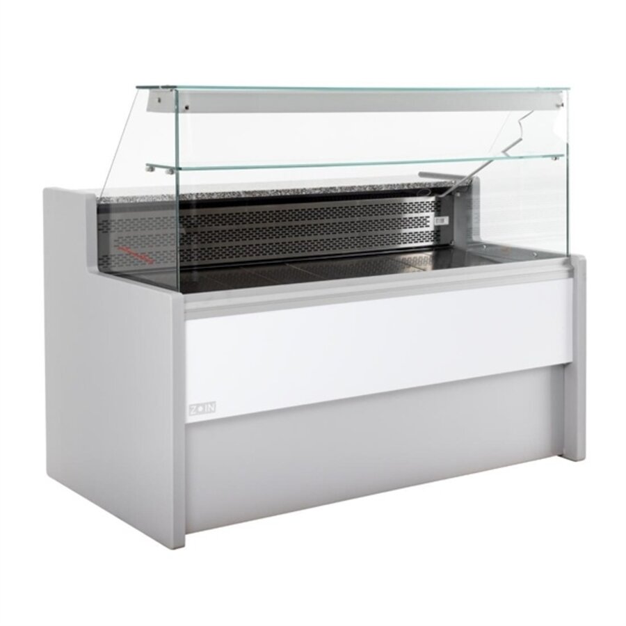 Vitrine réfrigérée 121,5 h x 150 l x 79 p cm Gris 1500 mm