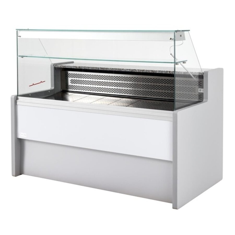 Kühlvitrine 121,5h x 150b x 79tcm Grau 1500mm