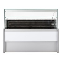 Refrigerated display case 121.5h x 150b x 79dcm Grey 1500mm