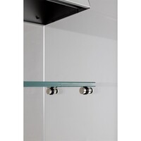 Refrigerated display case 121.5h x 150b x 79dcm Grey 1500mm