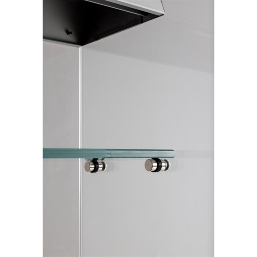 Kühlvitrine 121,5h x 150b x 79tcm Grau 1500mm