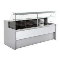 Koeltoonbank 121,5h x 200b x 79d cm grijs 2000mm