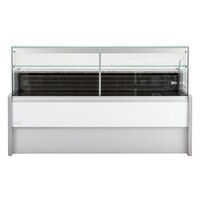 Koeltoonbank 121,5h x 200b x 79d cm grijs 2000mm