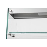 Koeltoonbank 121,5h x 200b x 79d cm grijs 2000mm