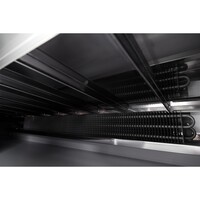 Koeltoonbank 121,5h x 200b x 79d cm grijs 2000mm