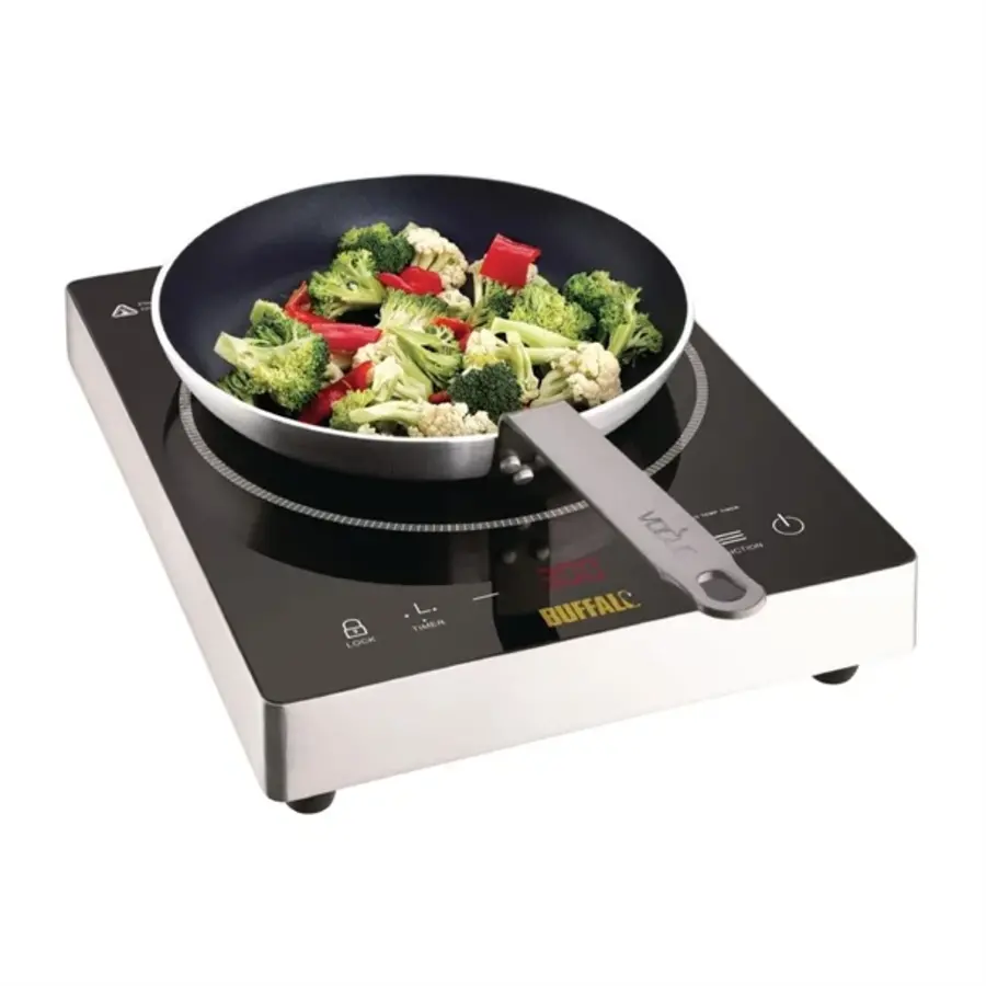 Plaque de cuisson à induction avec commande tactile 8,4 h x 33,8 l x 41,8 p cm 3000 W