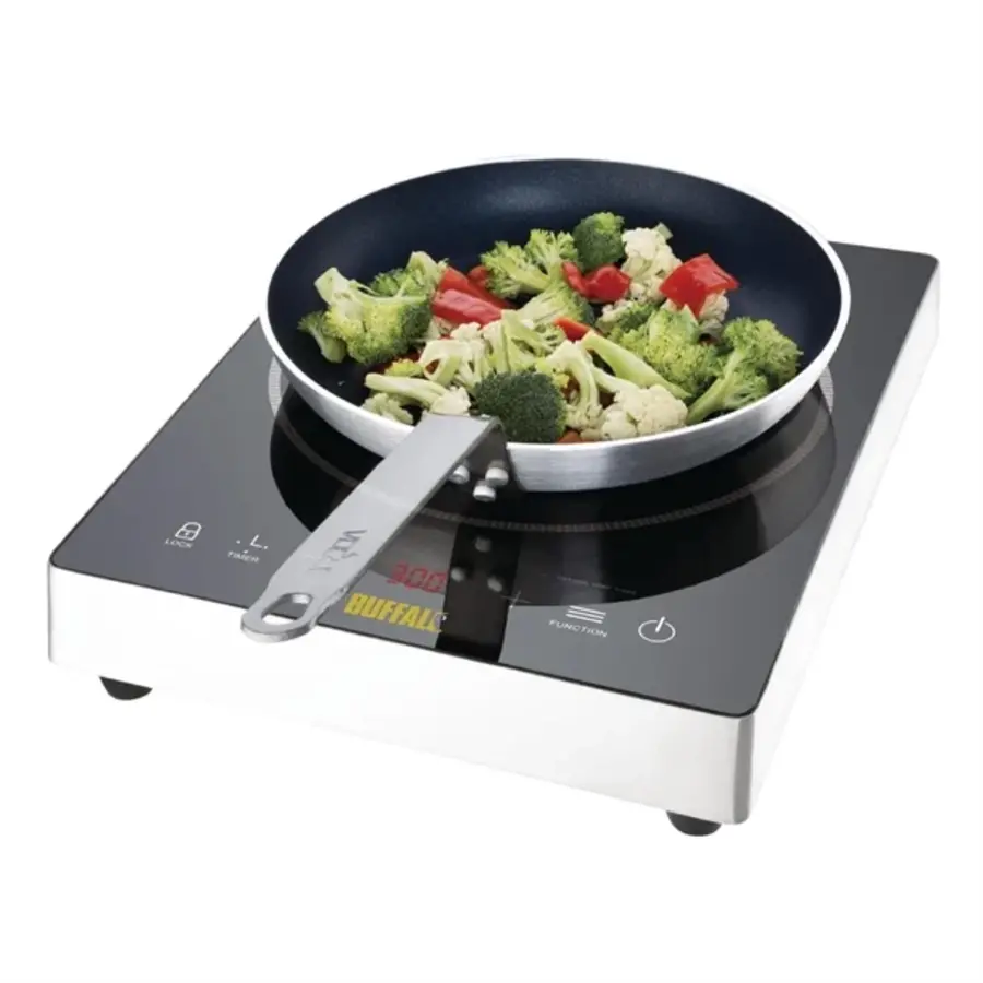 Plaque de cuisson à induction avec commande tactile 8,4 h x 33,8 l x 41,8 p cm 3000 W