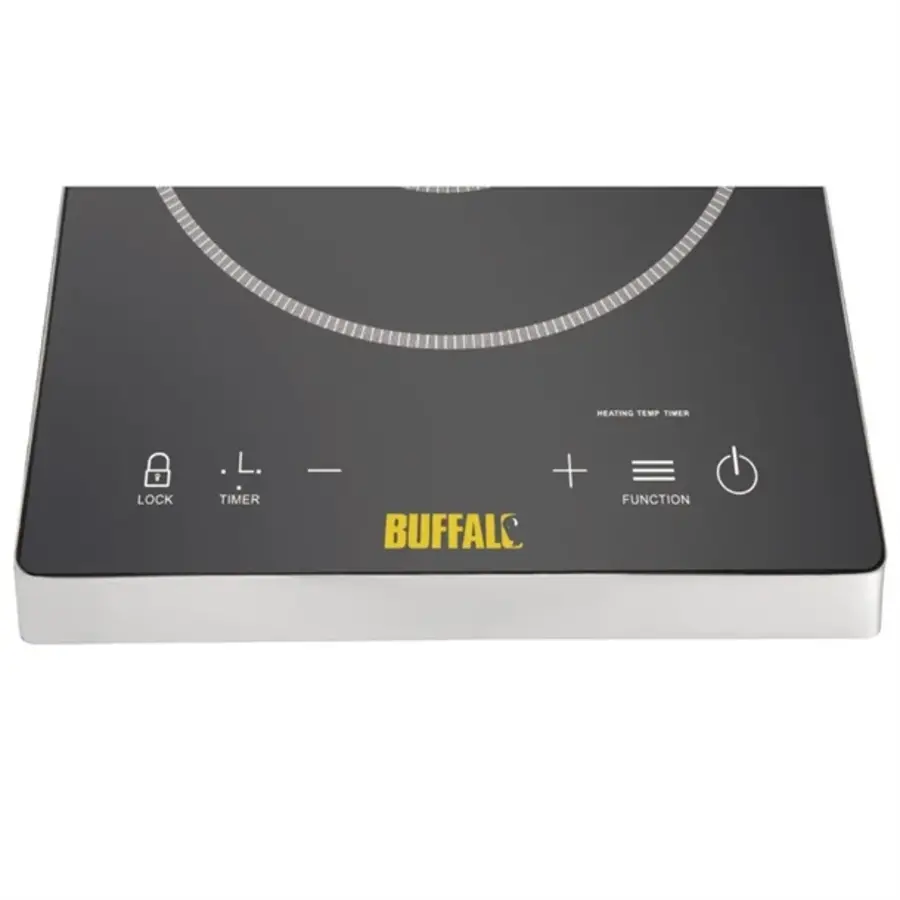 Plaque de cuisson à induction avec commande tactile 8,4 h x 33,8 l x 41,8 p cm 3000 W
